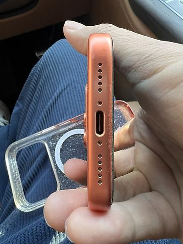 john wick: IPhone 17 Pro, Б/у, 1 ТБ, Оранжевый, Чехол, 93 % — 2