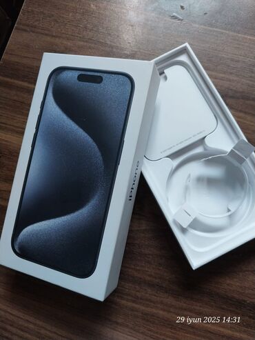 Apple iPhone: IPhone 15 Pro, Sənədlərlə, Zəmanət, Face ID — 18