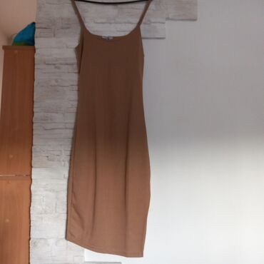 tommy hilfiger haljina: M (EU 38), bоја - Bež, Oversize, Na bretele