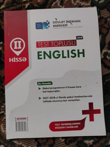 ingilis dili 1 ci sinif: İngilis dili Testlər 11-ci sinif, DİM, 2-ci hissə, 2018 il