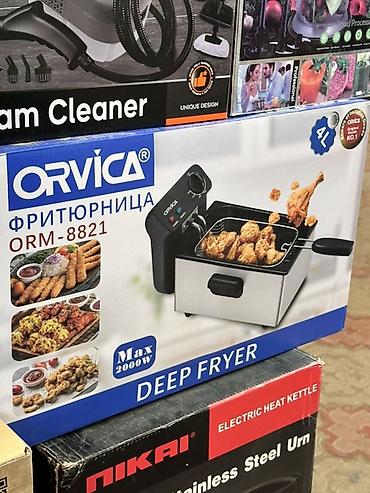фритюрница цена: Фритюрница ORVICA ORM-8821 - Мощность: до 2000 Вт (Max 2000W) — — 1