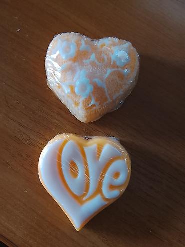 Подарки и сувениры: Ажурное фигурное мыло «Сердце» - Ручная работа, форма в виде сердечка — 16