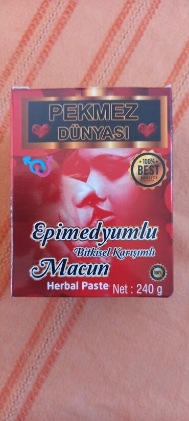 Other medical supplies: Turski med ( Macun ) za potenciju,na prirodnoj ( biljnoj ) bazi 100%