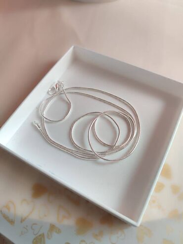 ogrlica 100 jezika volim te: Chain, Material: Silver