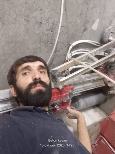 Beton işləri: Beton kəsmə beton deşmə xidməti Karot - HILTI DD 200 / 350 ilə 25 ° — 20