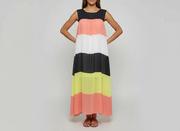 zwiewne sukienki plus size: Women`s dress, size S (EU 36)