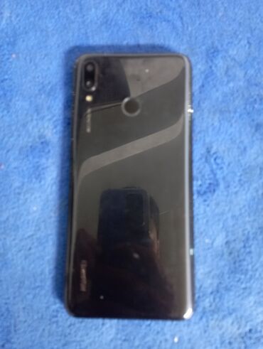 Huawei: Huawei Y9, 64 GB, rəng - Boz, Sensor, Barmaq izi