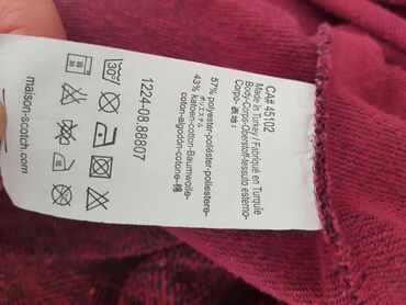 Haljine: Maison Scotch M, bоја - Crvena, Poslovni, Dugih rukava — 9