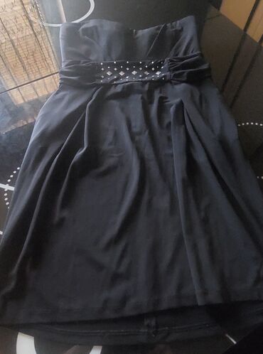 waikiki crna haljina: L (EU 40), bоја - Crna, Večernji, maturski, Top (bez rukava)