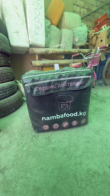 Аксессуары: Термосумка-рюкзак для курьера Nambafood - Формат: рюкзак с лямками и — 1