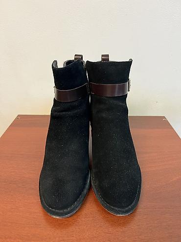 ботинки 37: Сапоги, 40, Clarks, Б/у, цвет - Черный, Самовывоз, Платная доставка — 7