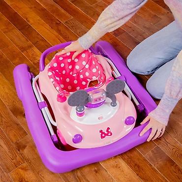 sandale 5cm: KIDS II Disney Dubak 3‑u‑1 Minnie Mouse Go, Go Bows™ (uzrast 6–24 — 9