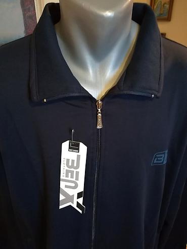 glo hyper x2: Novi muski duks sa kragnom u velikom broju Benx 5XL Teget — 2