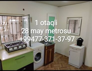 nabranda ayliq kiraye evler: 28 may metrosu Semed Vurgun baginin yani 1/1 mertebesi 1 otaqli