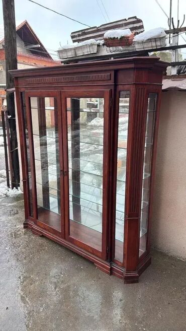 Stilske vitrine: Stilska velika vitrina kristalijera ✨ U odličnom stanju 🌳 Puno drvo — 9