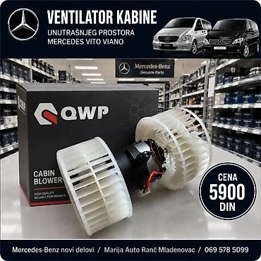 VENTILATOR KABINE UNUTRAŠNJEG PROSTORA MERCEDES VITO VIANO |