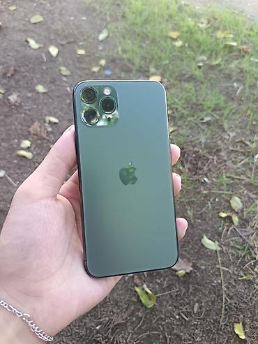 iphone хs: IPhone 11 Pro, 64 GB, Yaşıl, Face ID — 1