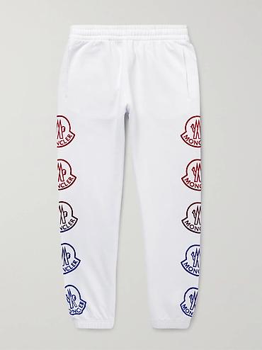 Брюки: Мужские брюки, L, Moncler, Новый, цвет - Белый, Самовывоз — 1