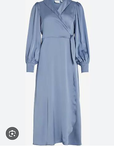 bogner prsluci: Vila saten haljina. Vel 36, odgovara od jaceg s do jaceg m. Twist je — 4