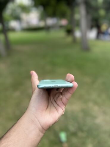 Apple iPhone: IPhone 11, 64 GB, Alpine Green, Face ID, Simsiz şarj, Zəmanət — 7