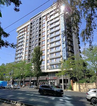 квартира в районе кызыл аскер: 2 комнаты, 100 м², Элитка, 5 этаж, ПСО (под самоотделку)