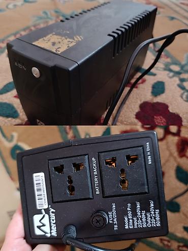 ups enerji: Məhsul: Mercury Elite 650 Pro UPS (Battery Backup) Xüsusiyyətlər: - — 1