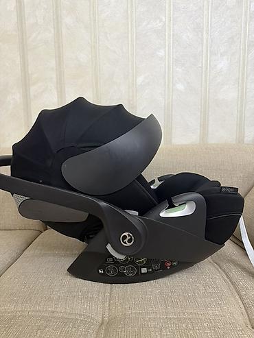 cybex автолюлька: Автокресло, цвет - Черный, Б/у — 1