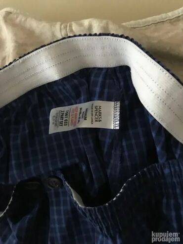 Ostala muška odeća: Original MARKS &SPENCER pidzama M - L NOVA 100% cotton Ramena — 3