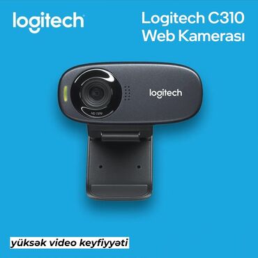 web kamera satışı: Yüksək keyfiyyətli C310 Web Kamerası sizə geniş ekran formatında təmiz