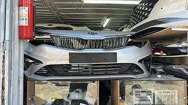 Передний бампер в сборе для Kia K5 (Optima), рестайлинг