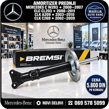 Amortizeri: MERCEDES C KLASA AMORTIZERI W203 7 ZADNJI | Amortizeri mercedes c — 2