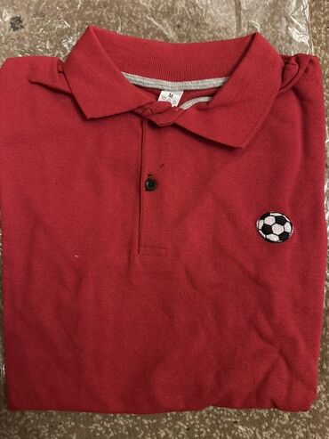 женские поло футболки: Polo köynək, H&M, M (EU 38), rəng - Qırmızı