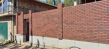 Кладка: Кирпичные работы под ключ - Кладка заборов из облицовочного кирпича — 22