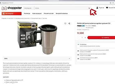 Električna kuvala: Putna šoljica za kafu – Finish Line, model 720867 - Električna termo — 6