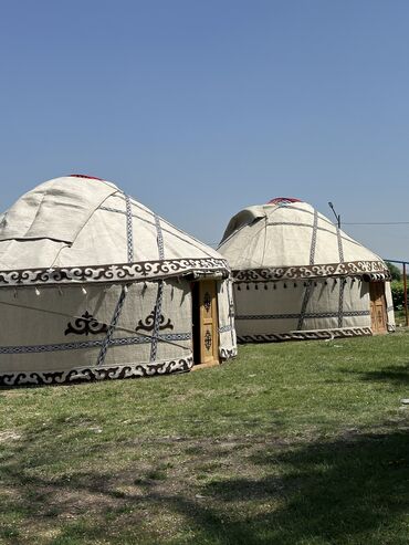 Аренда юрт: Аренда юрты, Каркас Деревянный, 75 баш, С полом, Самовар, Посуда — 19