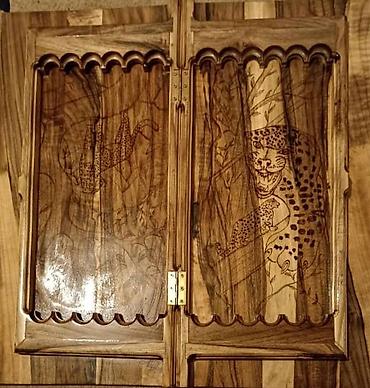 Нарды: Нарды с художественной резьбой - Эксклюзивные резные нарды с богатым — 14