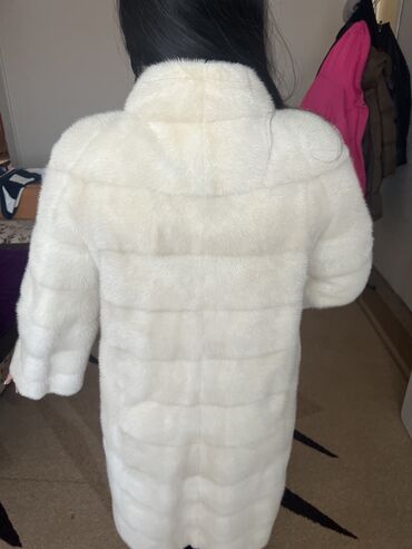 Шубы: Шуба, Норка, По колено, Италия, M — 3