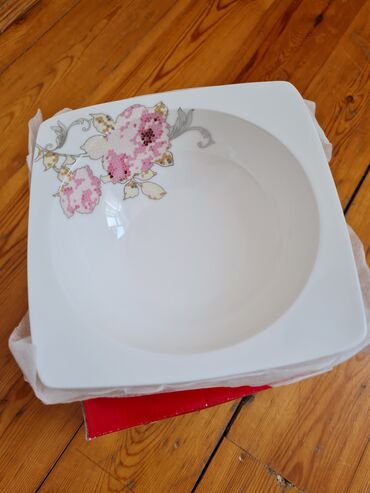 Nahar dəstləri və servizlər: Nahar dəsti, rəng - Ağ, Farfor, 6 nəfərlik, Türkiyə — 9