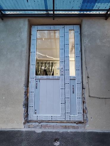 Готовые пластиковые окна: Пластик эшик терезелер МОСКИТНЫЕ СЕТКИ термо тёплая серия фасадное — 5