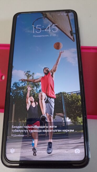 рэдми 6: Redmi, Redmi Note 9S, Колдонулган, 128 ГБ, түсү - Ак, 2 SIM