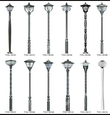 Уличное освещение: Садово‑парковые и уличные светильники/опоры освещения Ассортимент: - — 2