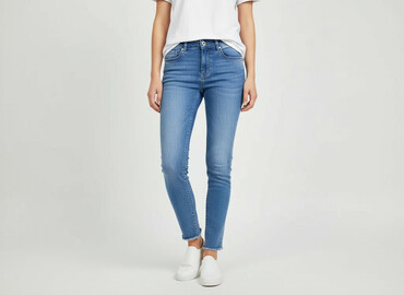 buty slip on na koturnie: Only Jeans, Джинси жіночі, розмір S