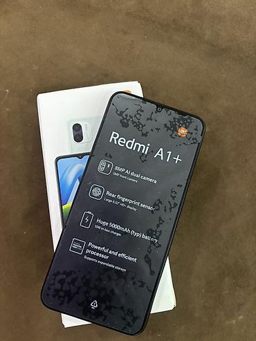 Redmi A1+ – smartfon - Ekran: 6.52" HD+ böyük displey, damcı tipli