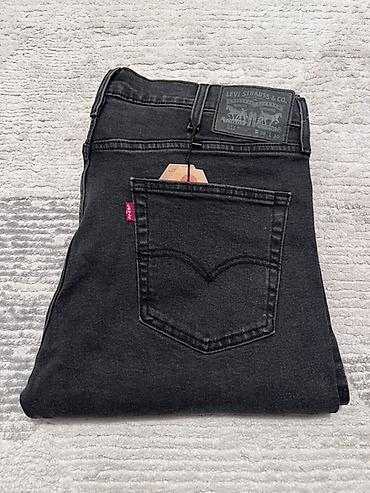 Джинсы: Джинсы Levi’s, классический черный деним 100 % ОРИГИНАЛ !!! Made in — 13