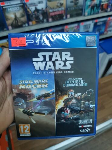 oyun diskləri: Ps4 star wars racers comando cambo