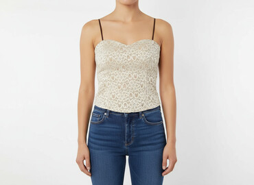stradivarius top bez ramiączek: Топ жіночий, розмір L