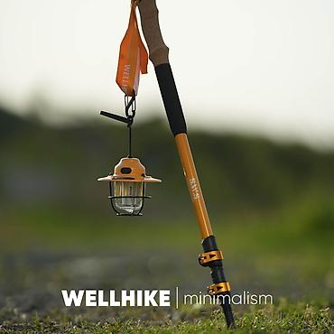 острые: Треккинговые палки WELLHIKE (пара) - Телескопическая конструкция с — 4