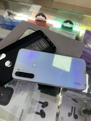 купить телефон xiaomi redmi note 8: Redmi, Redmi Note 8, Колдонулган, 64 ГБ, түсү - Ак, 2 SIM