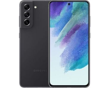 телефон 6700: Samsung Galaxy S21 FE, Б/у, 128 ГБ, цвет - Черный, 2 SIM