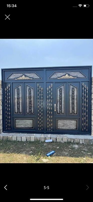 Həyət darvazaları: ŞOk endirim darvazalar qiymet 580 manat baki daxili catdirilma — 6